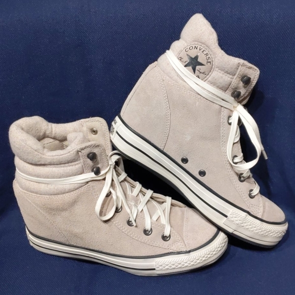 chuck taylor wedges